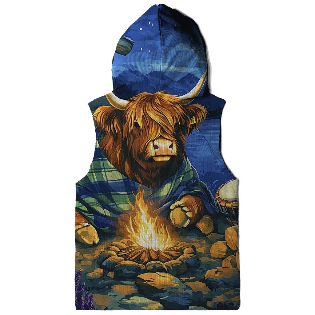 Highland Cow Mountain Bothy Music Night hoodie styles