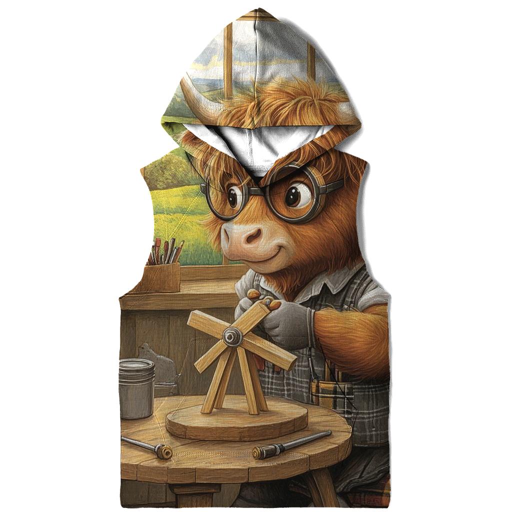 Highland Cow Workshop Tool Shed Inventor hoodie trends