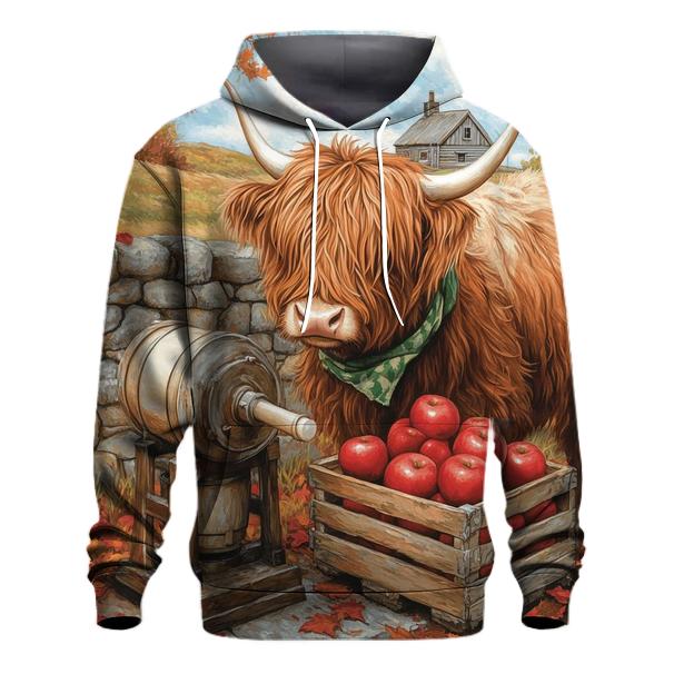 Highland Cow Orchard Cider Press hoodie trends