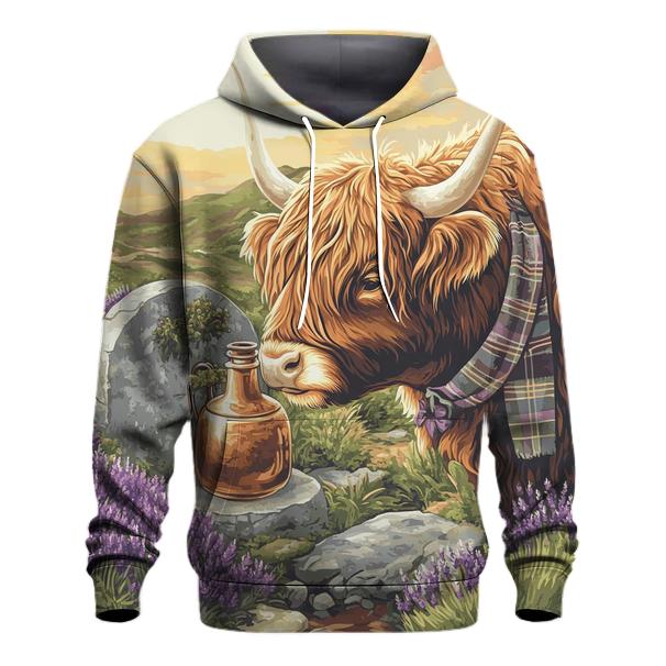 Highland Cow Herbalist At Heather Still hoodie styles