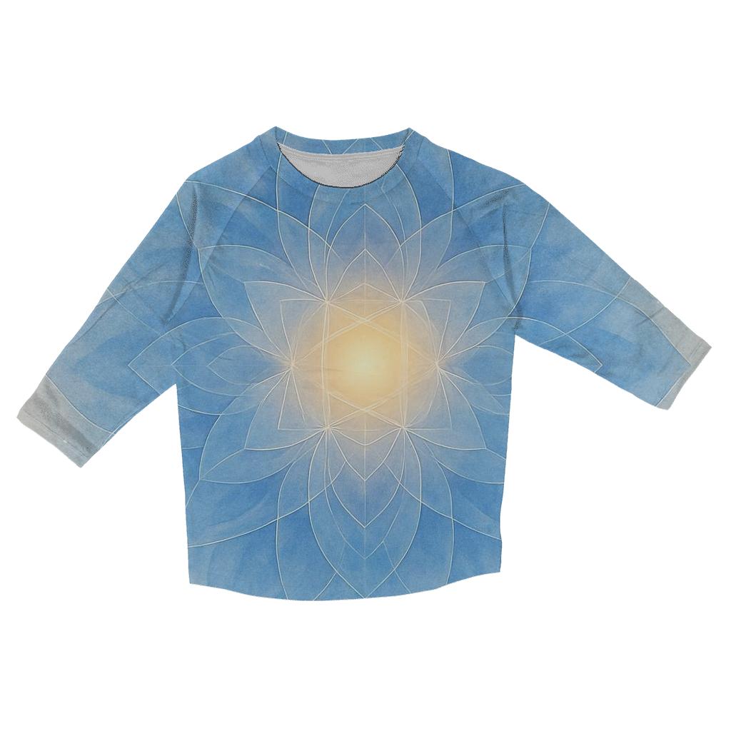 Breath Lantern Mandala trendy 3/4 sleeve tops