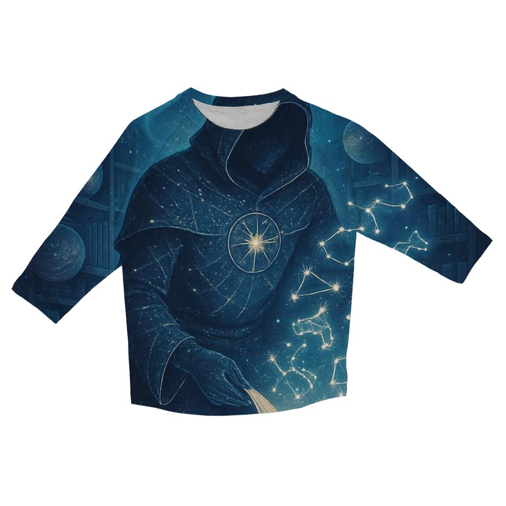 The Atlas Of Living Constellations fashion 3/4 sleeve shirts