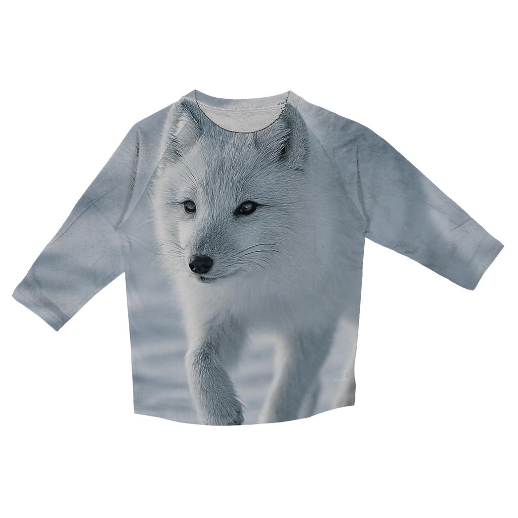 Frostline Patrol Arctic Fox fashion 3/4 sleeve shirts