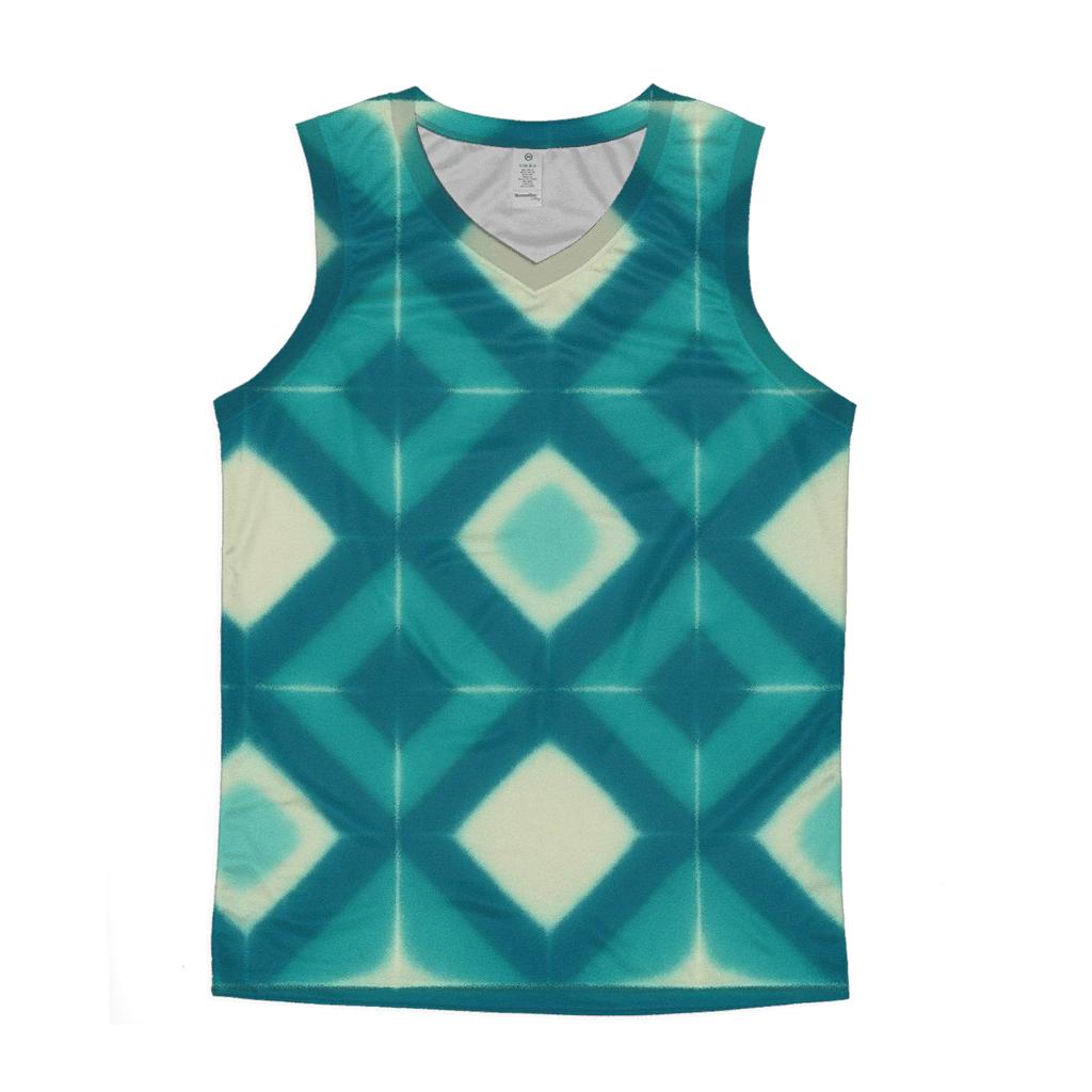 Itajime Eclipse Clamp Grid personalized athletic tanks