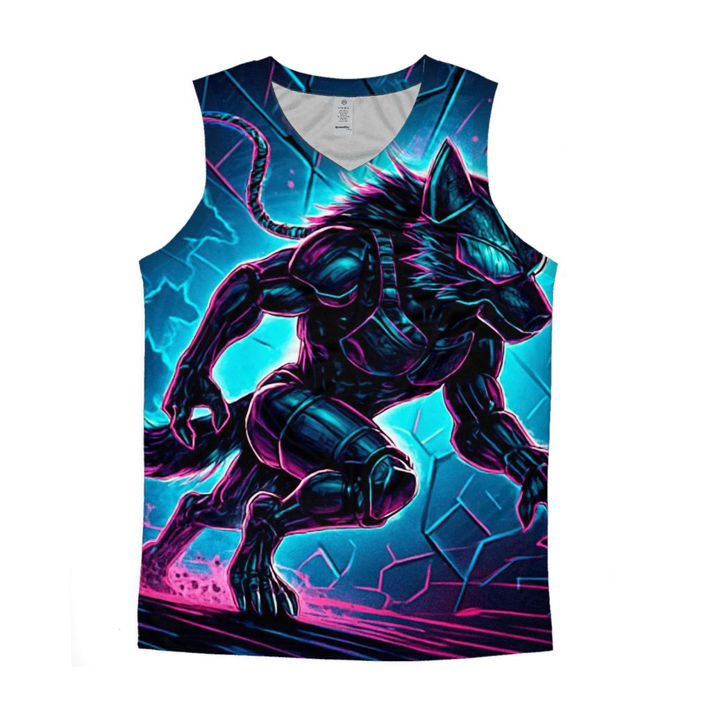 Neon Rift Pack Runner sports performance tank tops