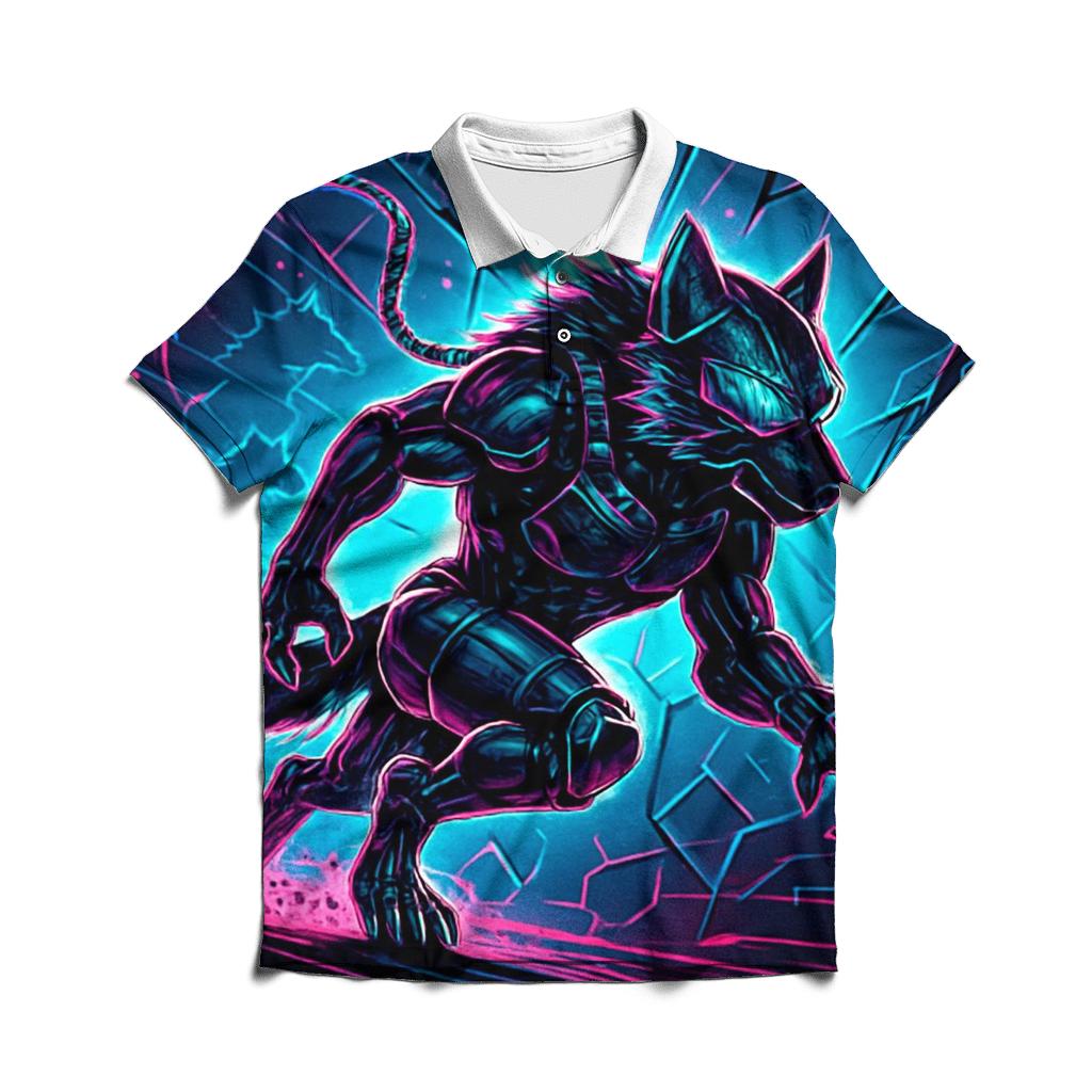 Neon Rift Pack Runner designer slim fit polos