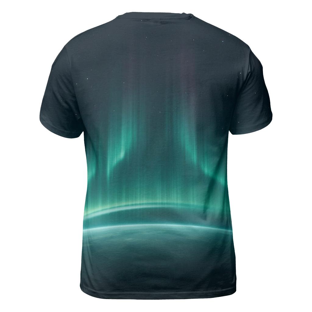 Aurora Oval Over Ice Limb designer pattern shirts