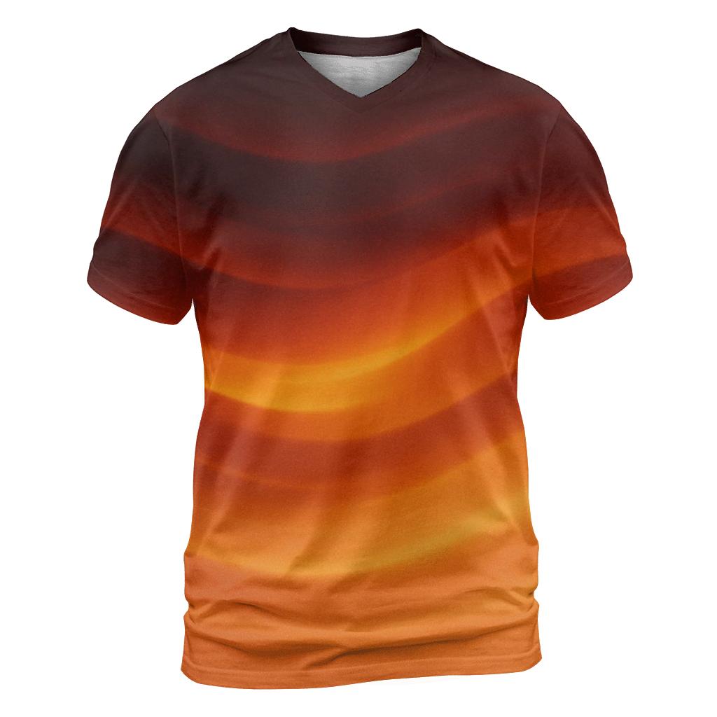 Molten Amber Drift custom all-over print shirts