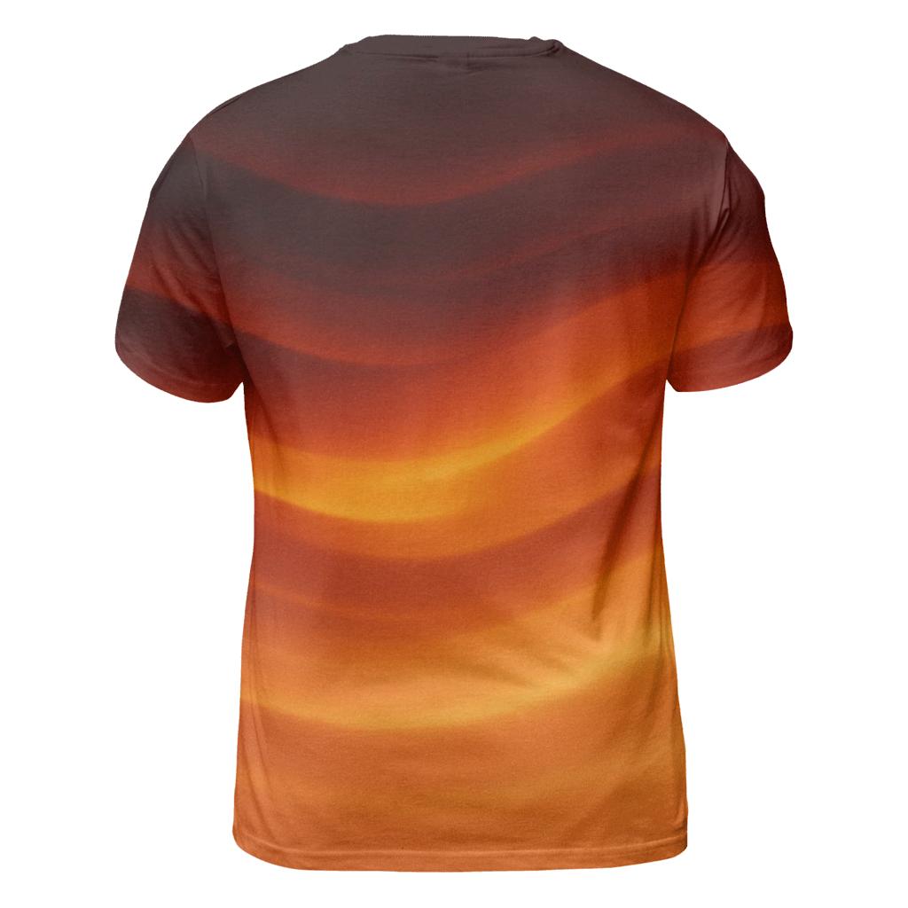 Molten Amber Drift custom all-over print shirts