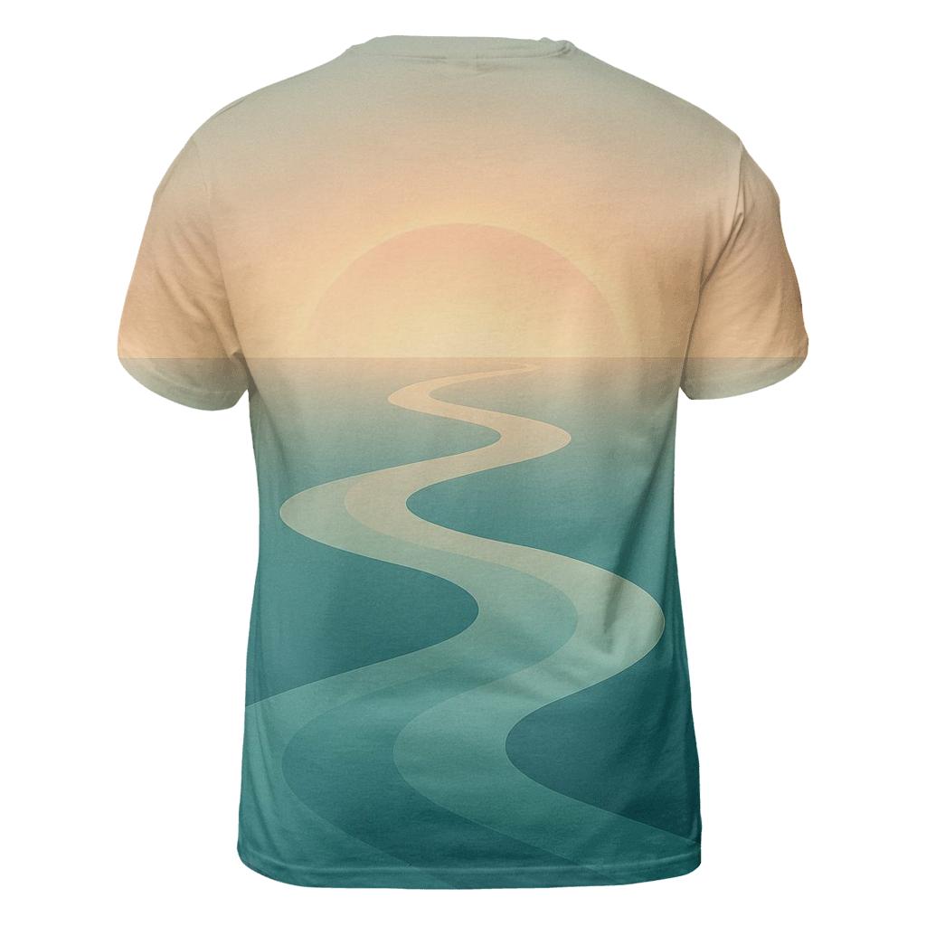 River Of Returning Light unique graphic print tees