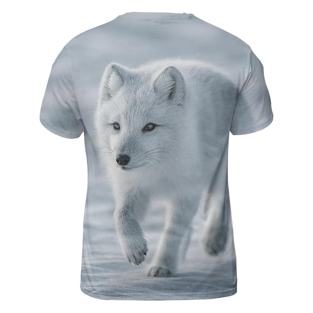 Frostline Patrol Arctic Fox statement graphic shirts