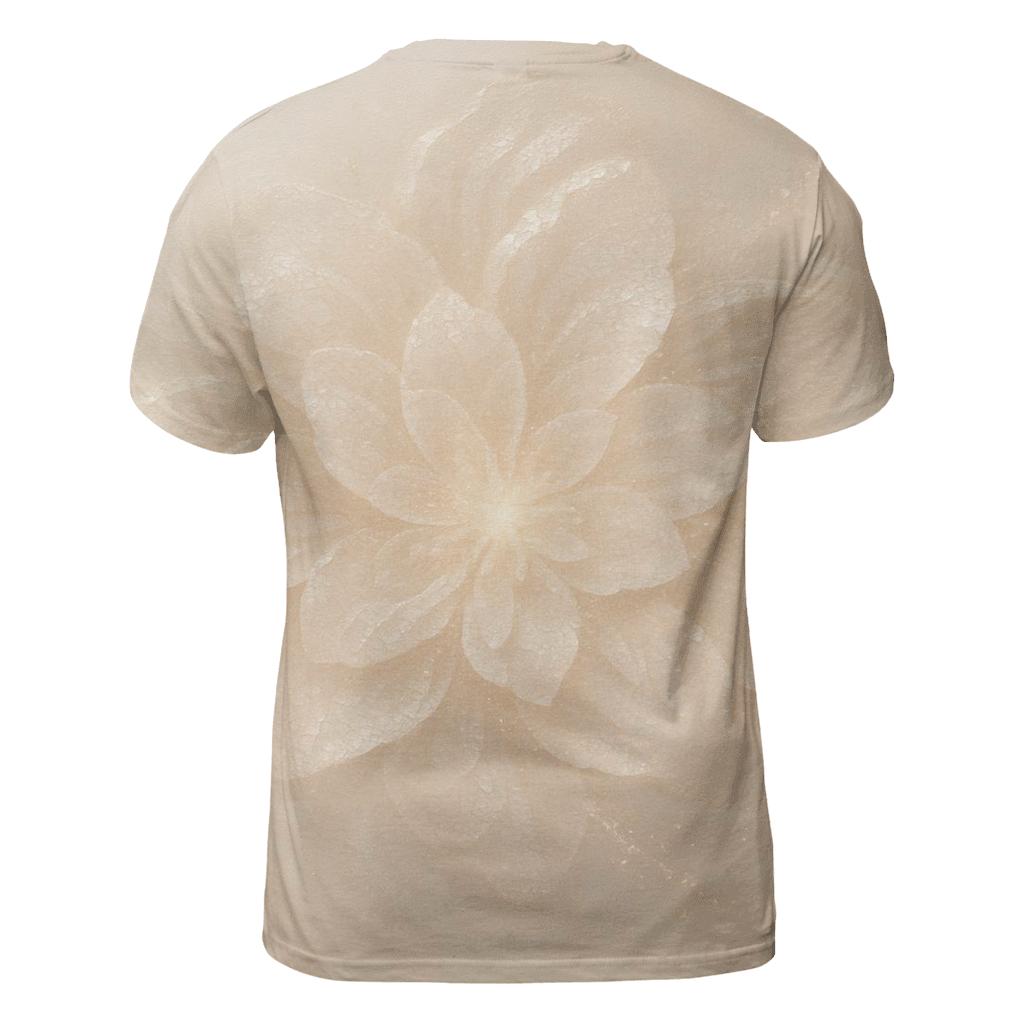 Champagne Sequin Nebula Bloom designer pattern shirts