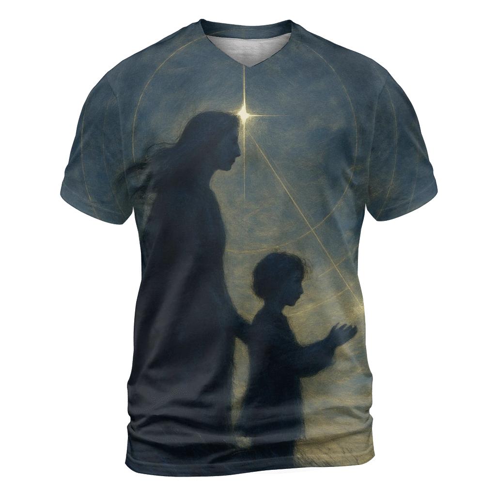 The Quiet North Star A Mother’s Guidance Across Every Season artistic all-over print tops