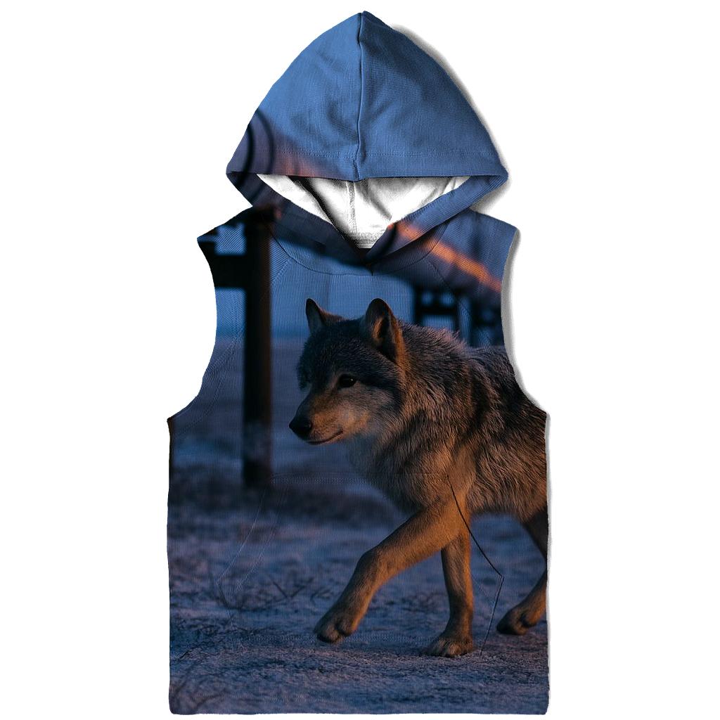 Arctic Pipeline Shadow Wolf hoodie styles