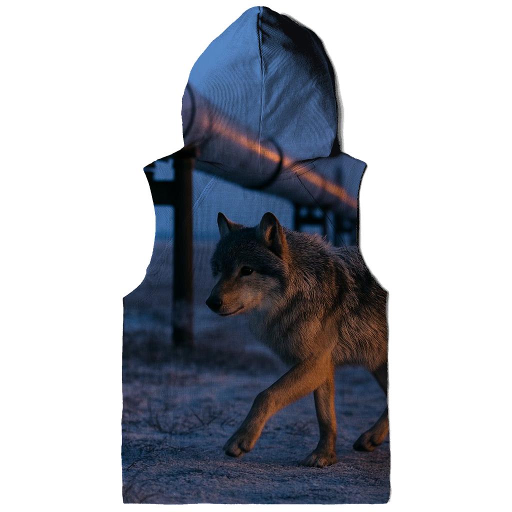 Arctic Pipeline Shadow Wolf hoodie styles
