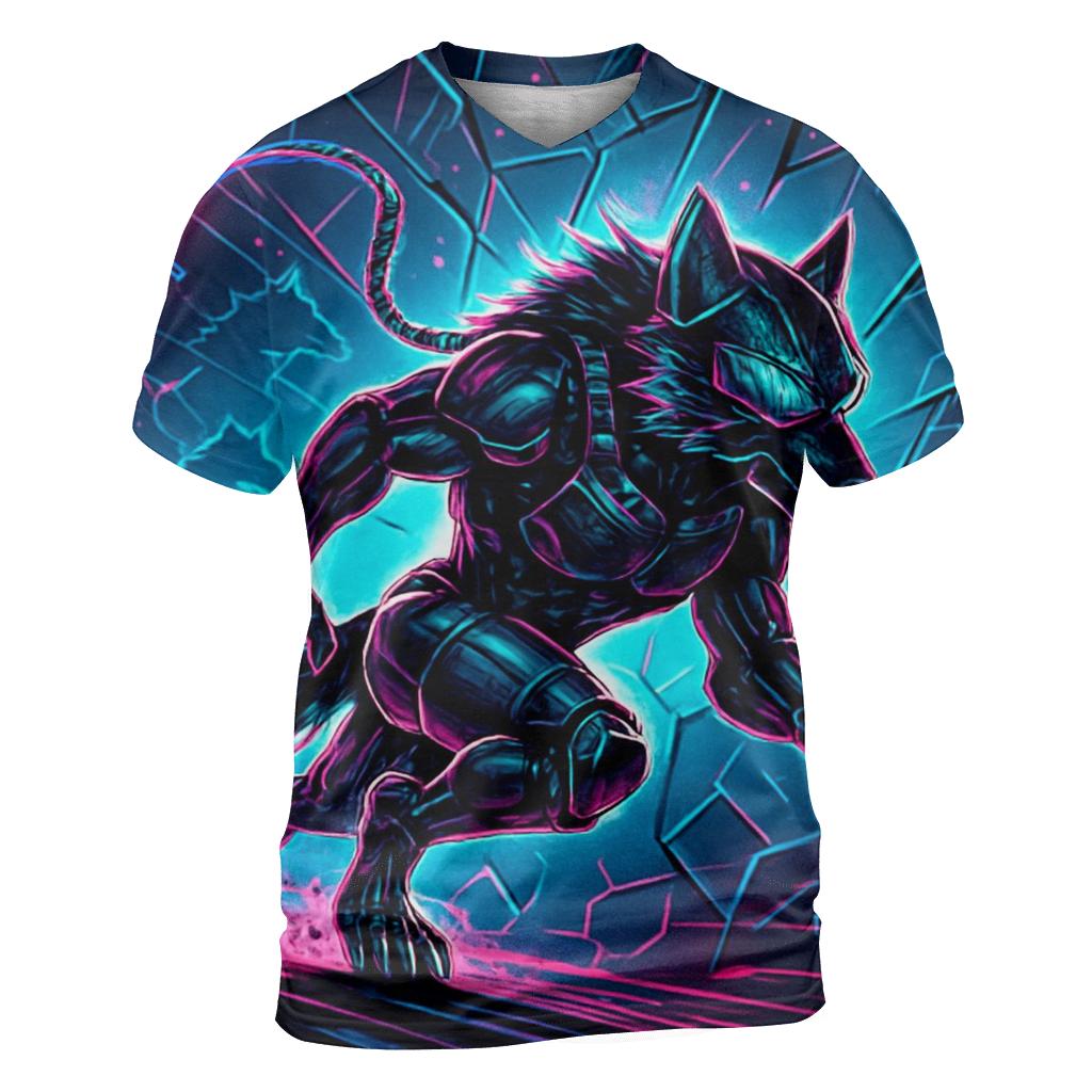 Neon Rift Pack Runner custom all-over print shirts