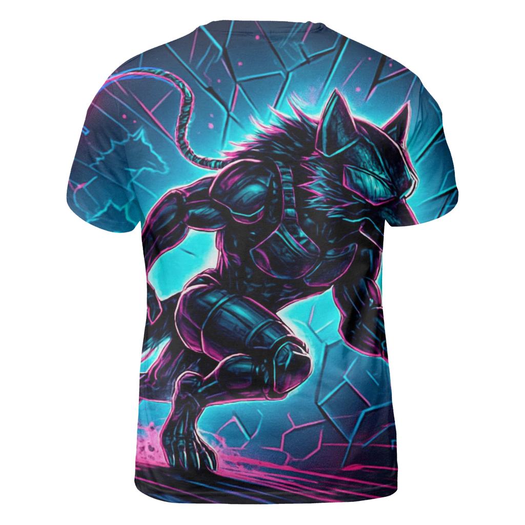 Neon Rift Pack Runner custom all-over print shirts