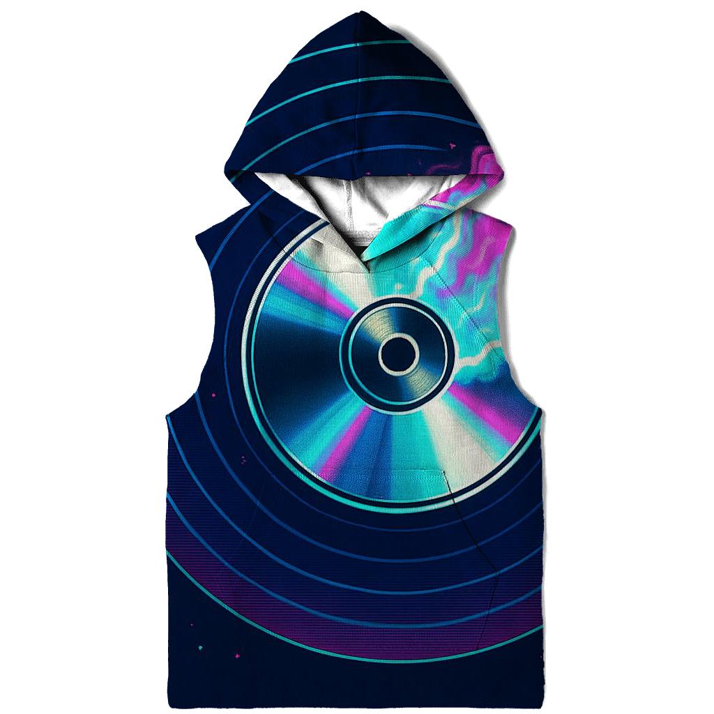 Laserdisc Nebula Pop Art heavyweight hoodies