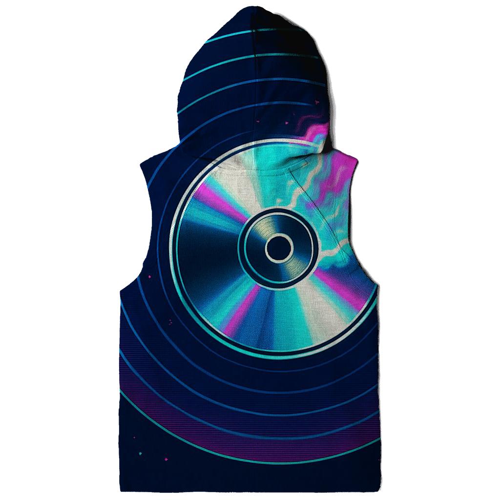 Laserdisc Nebula Pop Art heavyweight hoodies