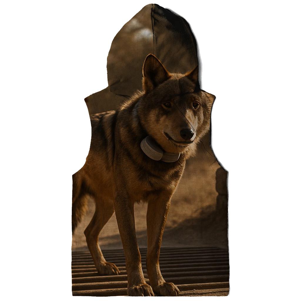 Iberian Wolf Research Collar Checkpoint designer hoodies