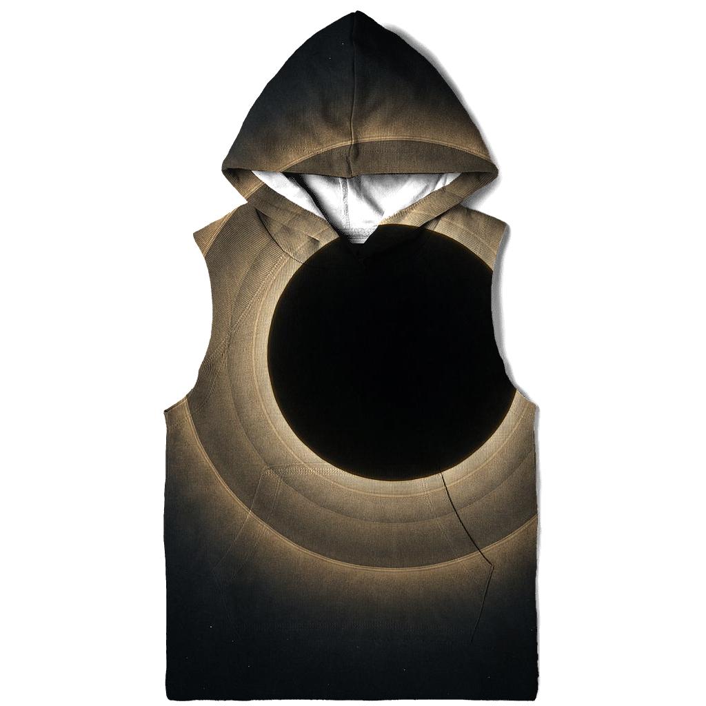 Eclipse Corona With Dust Halo Scallops premium hoodies