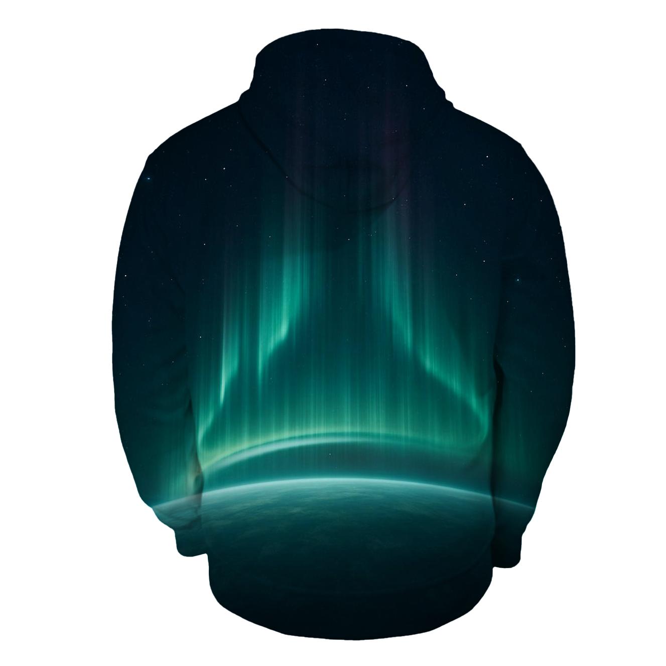 Aurora Oval Over Ice Limb premium hoodies