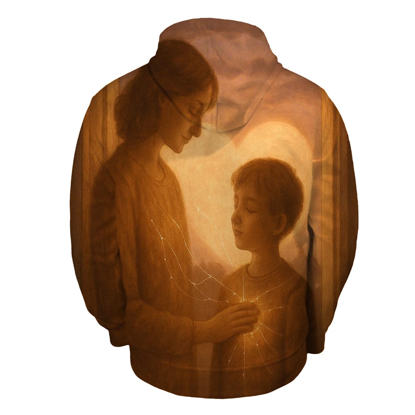 The Heart As Home A Mother Who Teaches Belonging zip-up hoodies