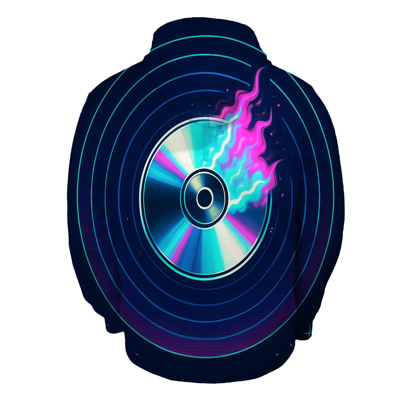 Laserdisc Nebula Pop Art hoodie styles