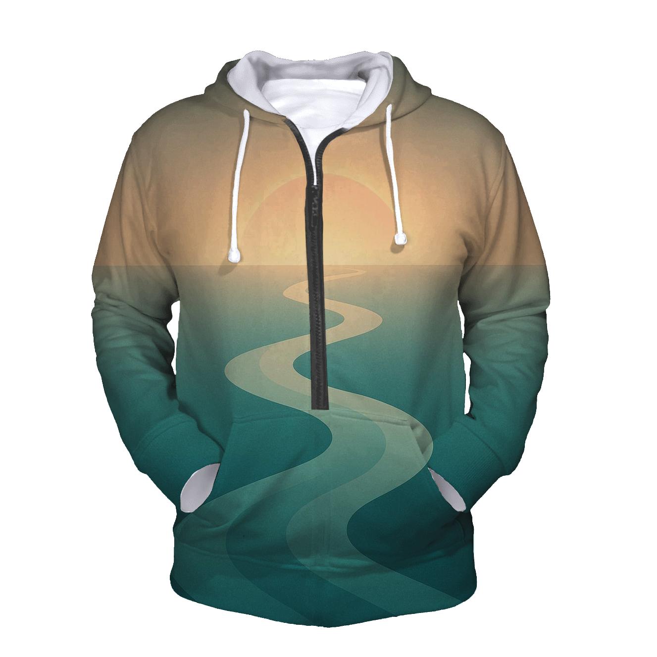 River Of Returning Light heavyweight hoodies