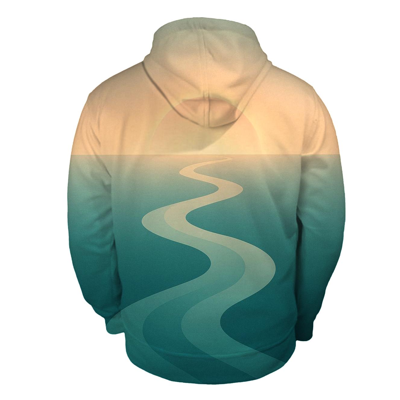 River Of Returning Light heavyweight hoodies