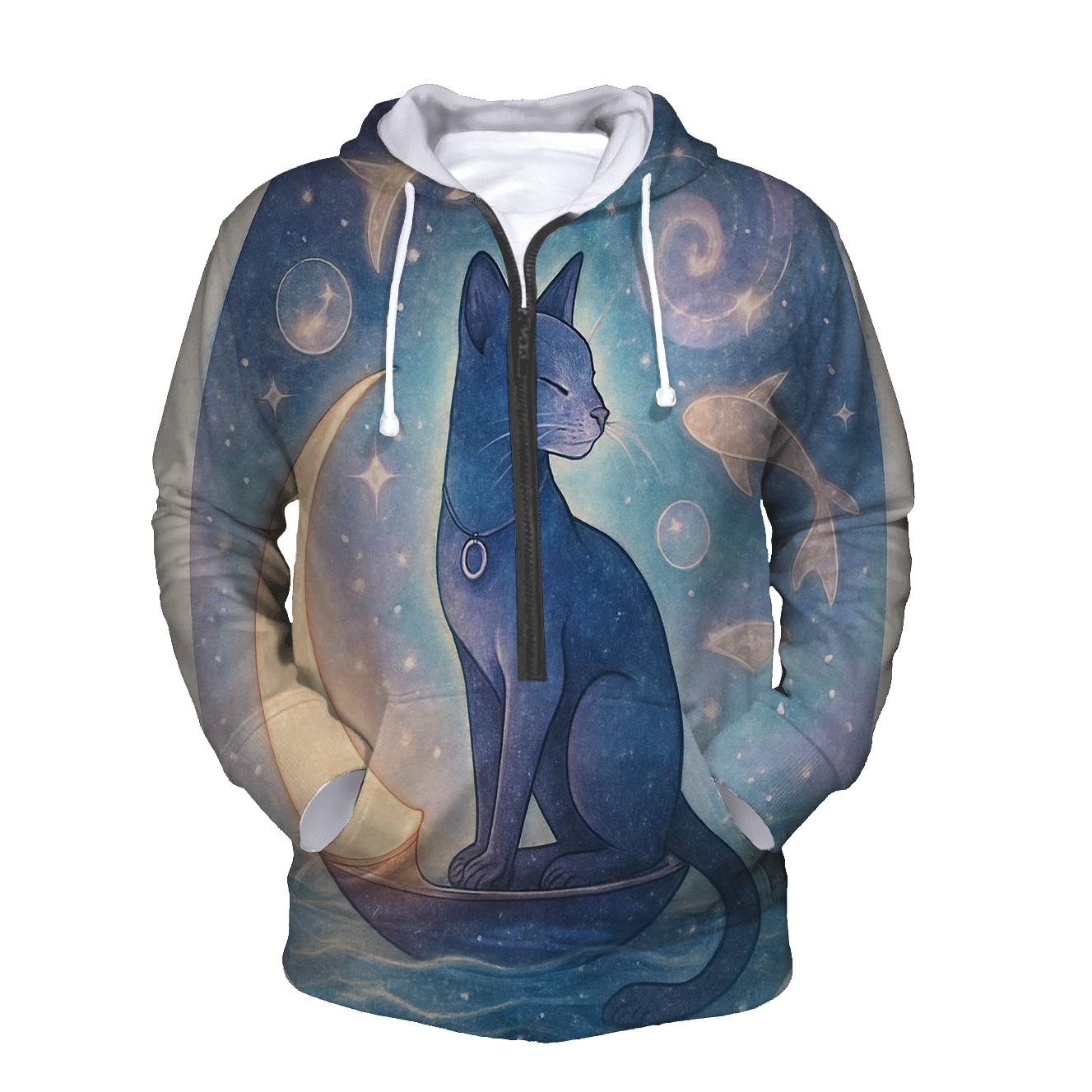 Astral Lantern Cat Voyage hoodie styles