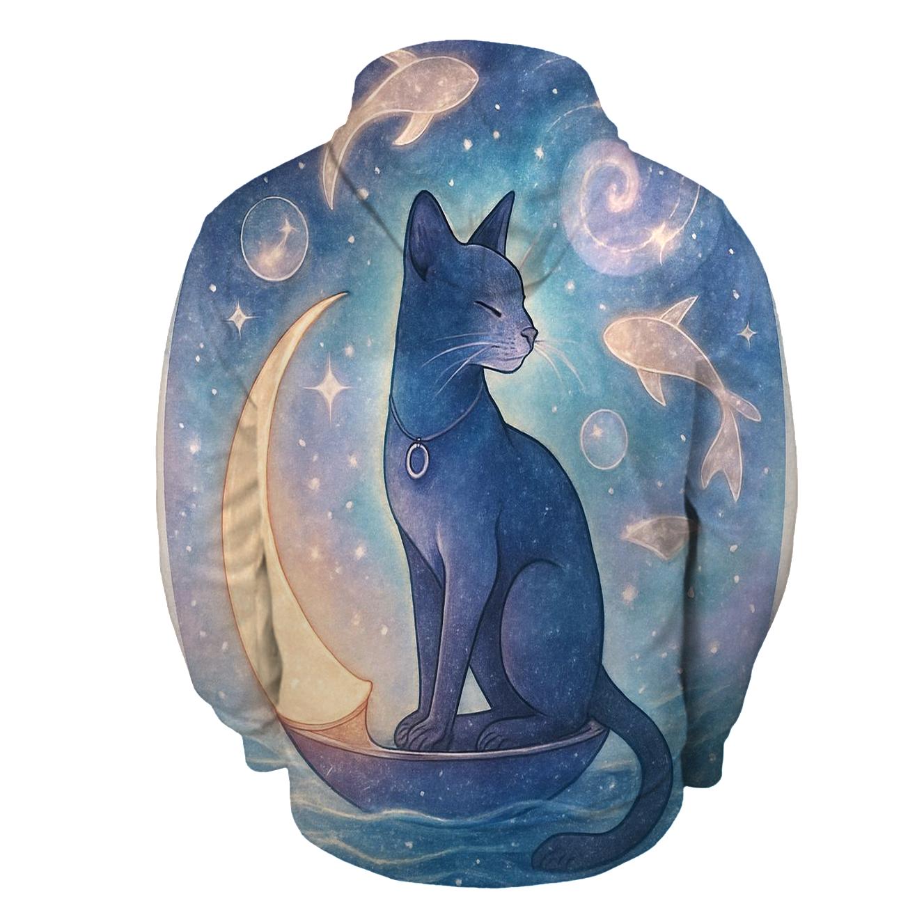 Astral Lantern Cat Voyage hoodie styles