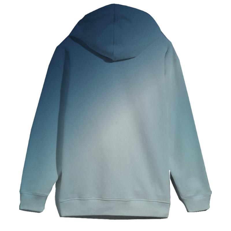 Moonlit Glacier Veil premium hoodies