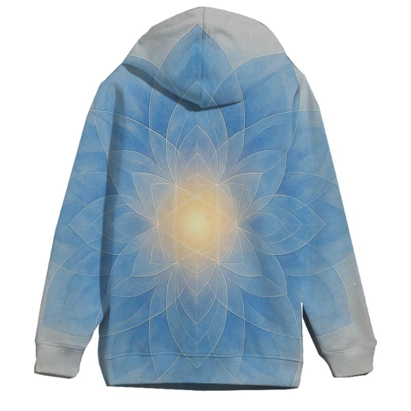 Breath Lantern Mandala pullover hoodies