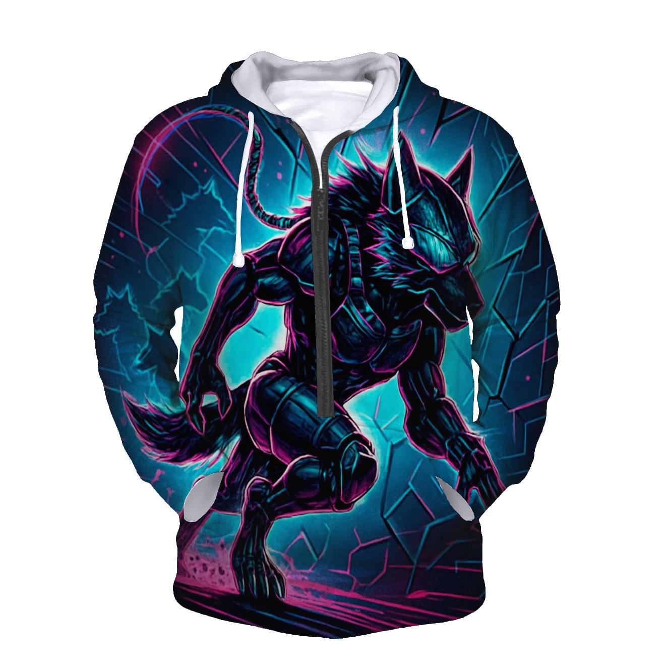 Neon Rift Pack Runner hoodie trends
