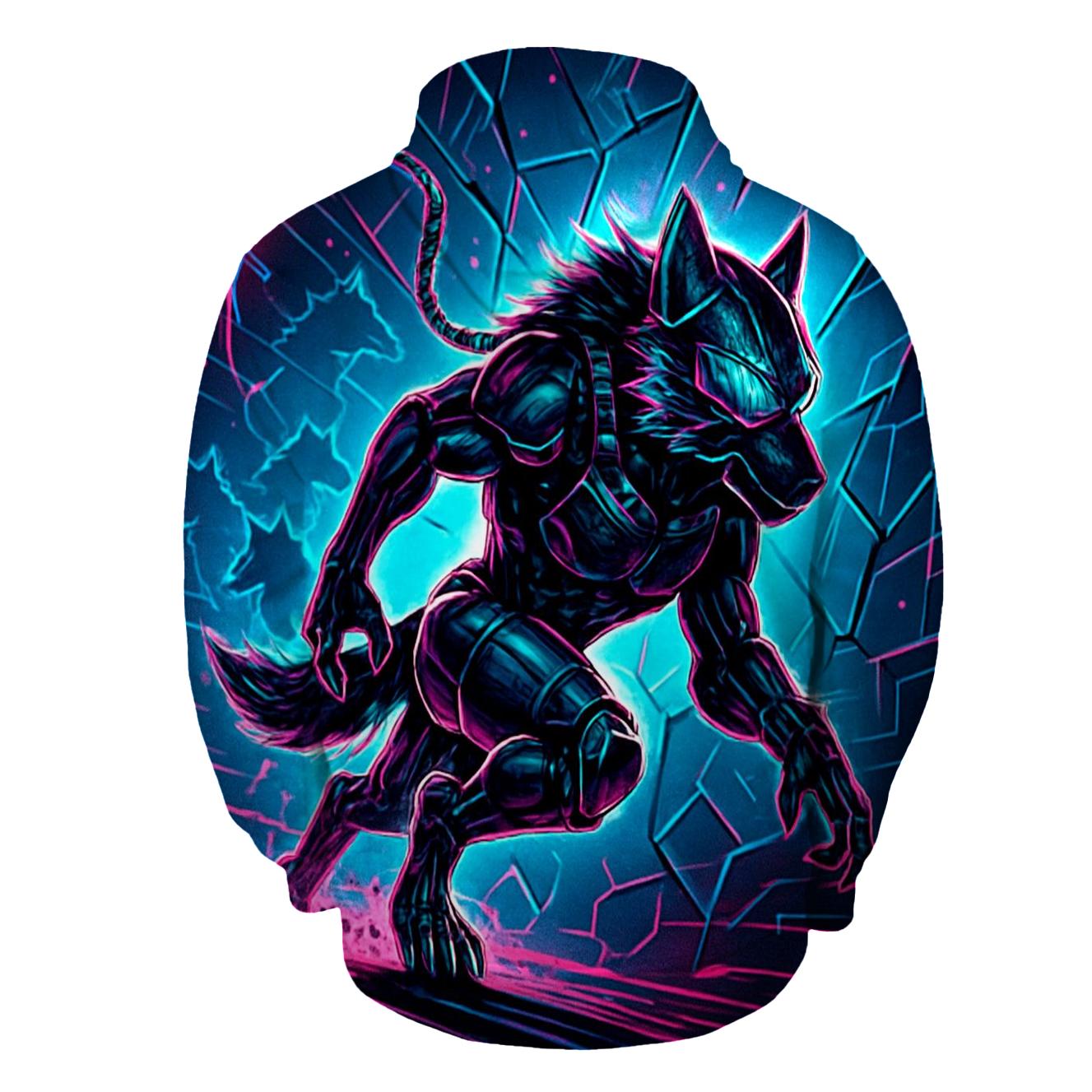 Neon Rift Pack Runner hoodie trends