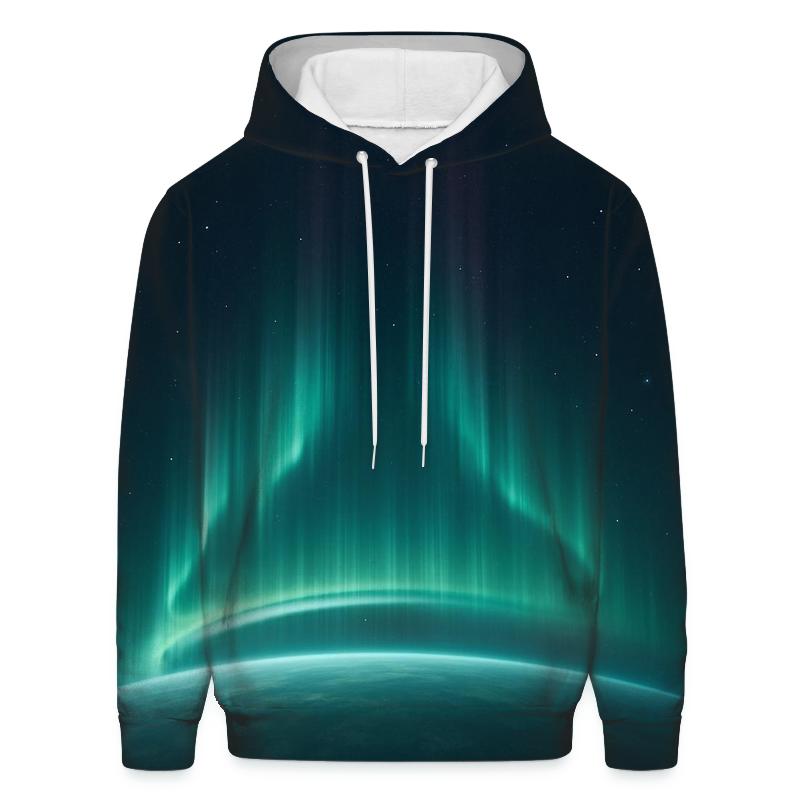 Aurora Oval Over Ice Limb designer hoodies