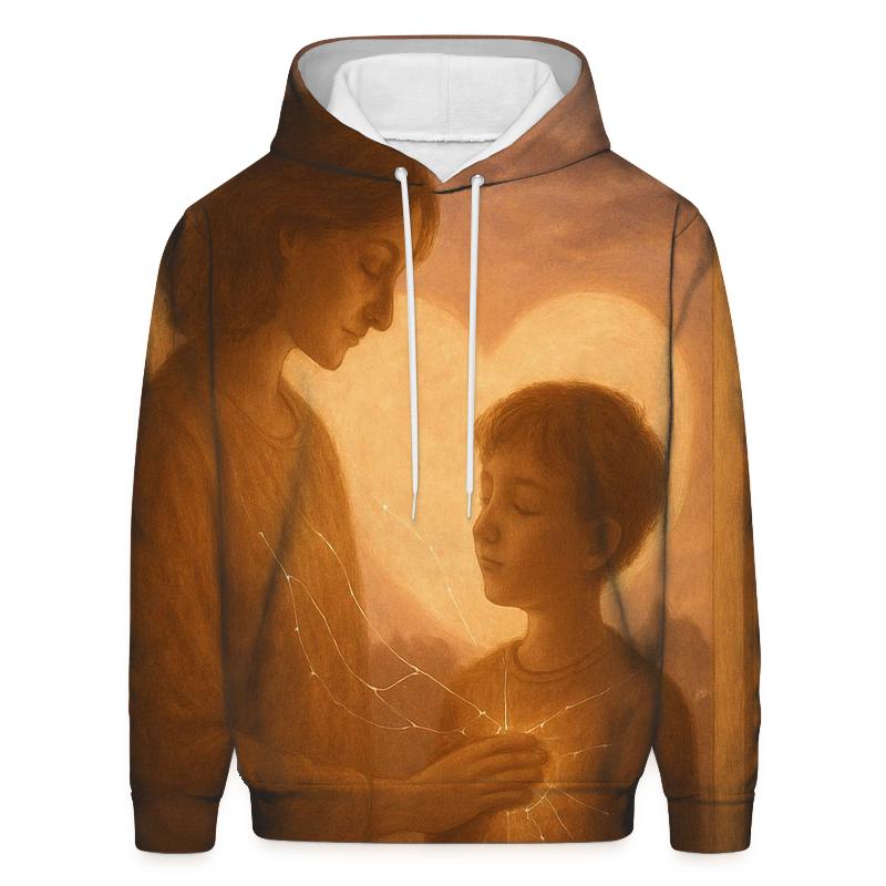 The Heart As Home A Mother Who Teaches Belonging premium hoodies