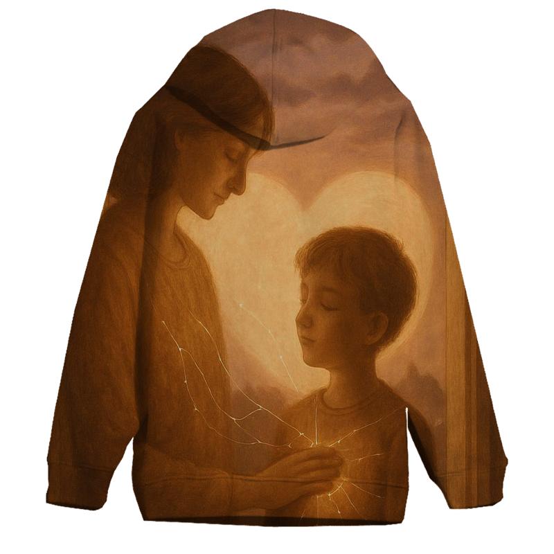 The Heart As Home A Mother Who Teaches Belonging premium hoodies