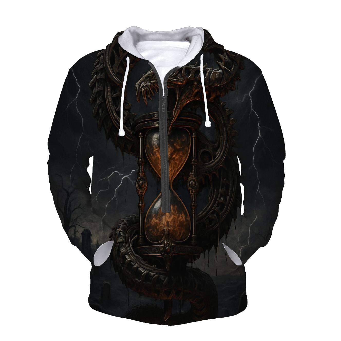 Clockwork Ossuary Leviathan zip-up hoodies