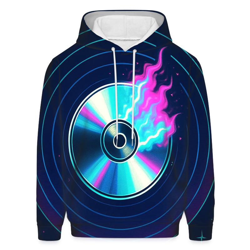 Laserdisc Nebula Pop Art pullover hoodies