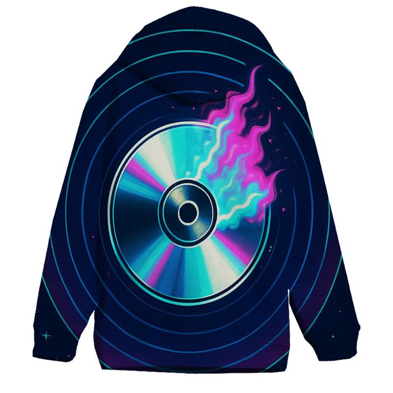 Laserdisc Nebula Pop Art pullover hoodies