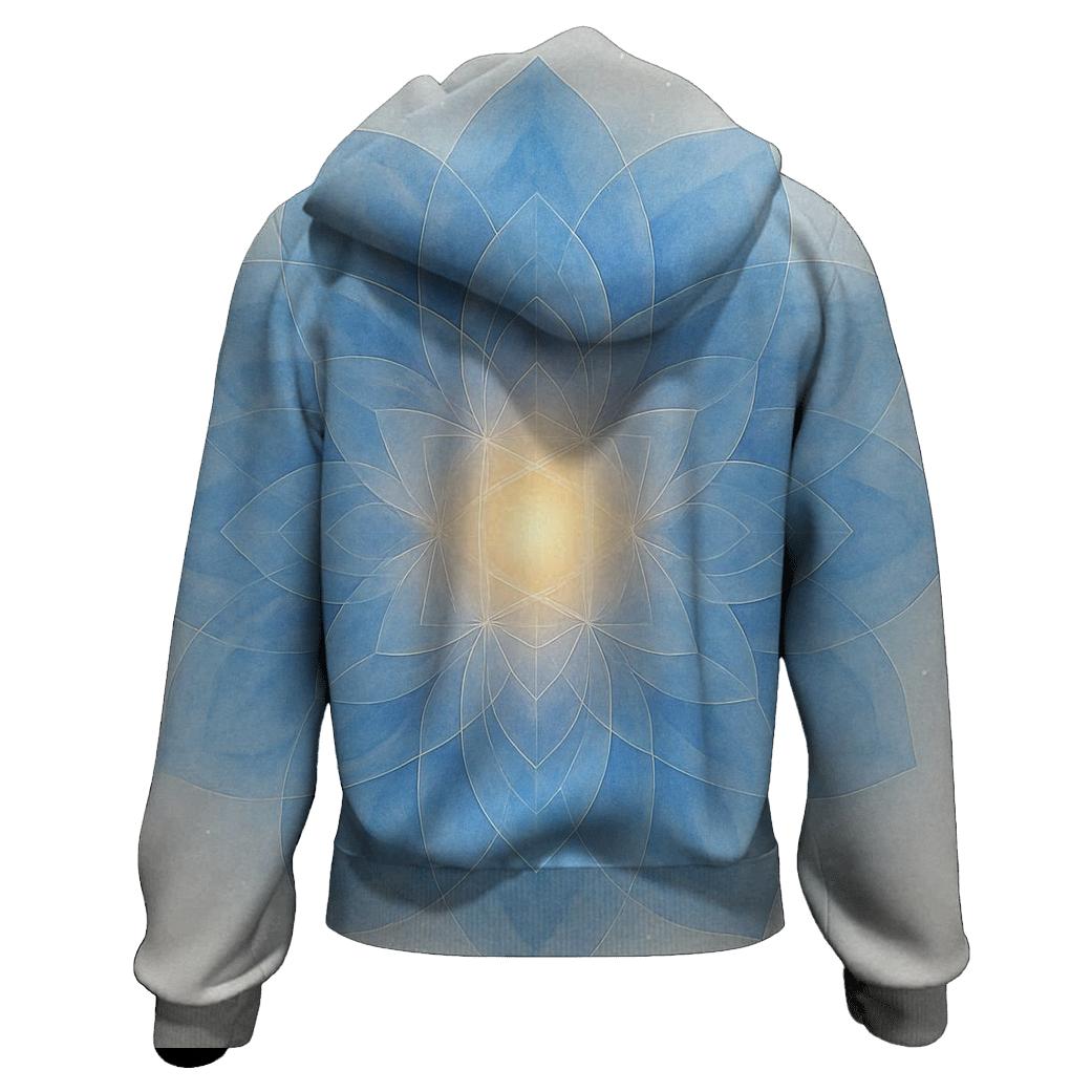Breath Lantern Mandala designer hoodies