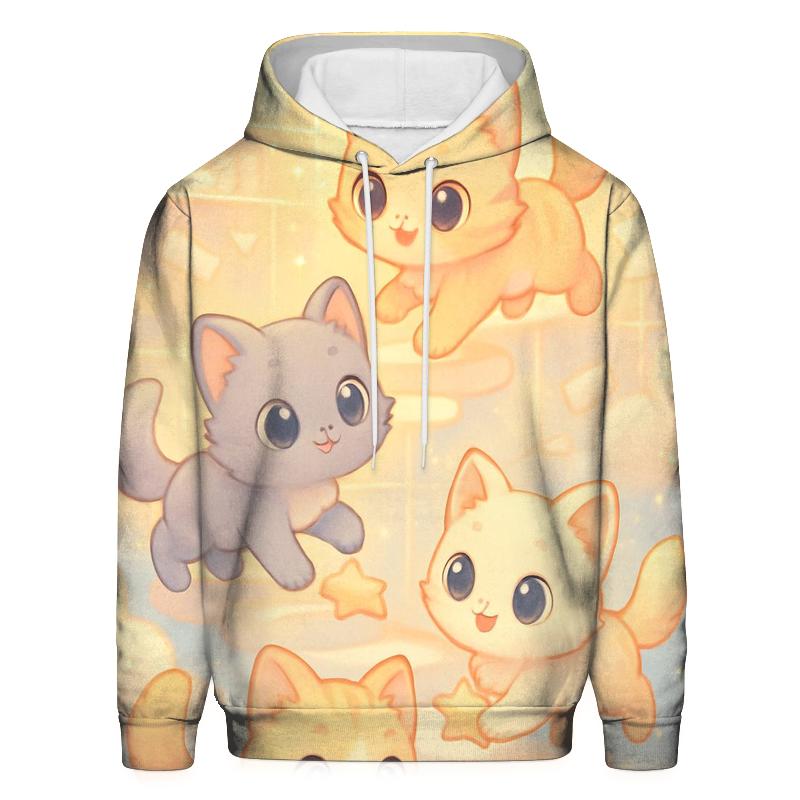 Sunrise Cloud Library Kittens hoodie trends