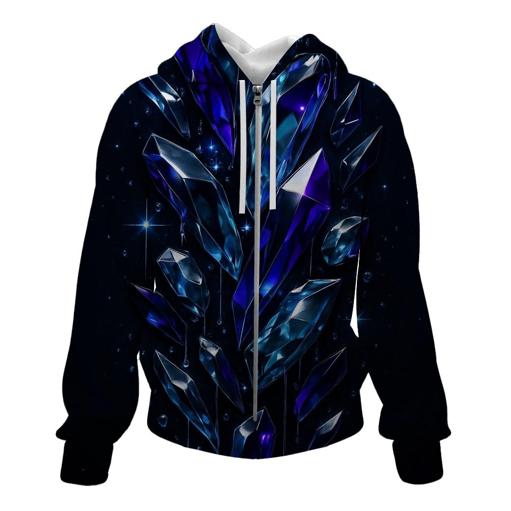 Midnight Prism Cascade custom hoodies