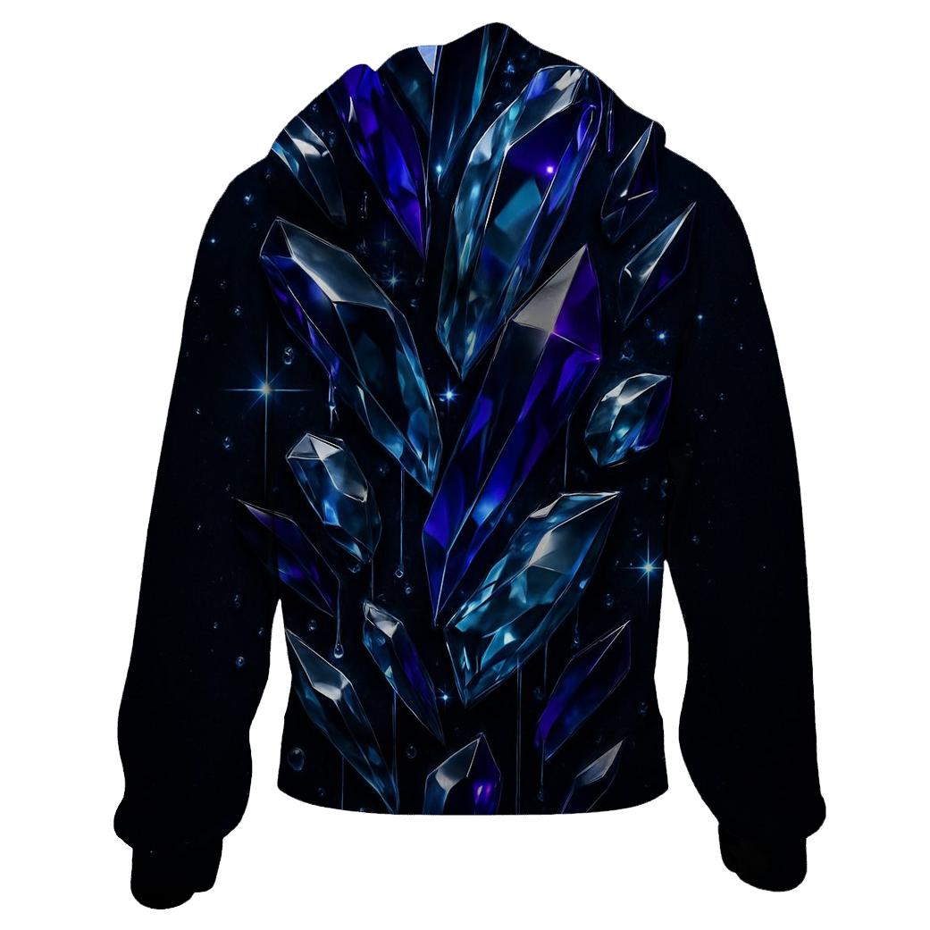 Midnight Prism Cascade custom hoodies
