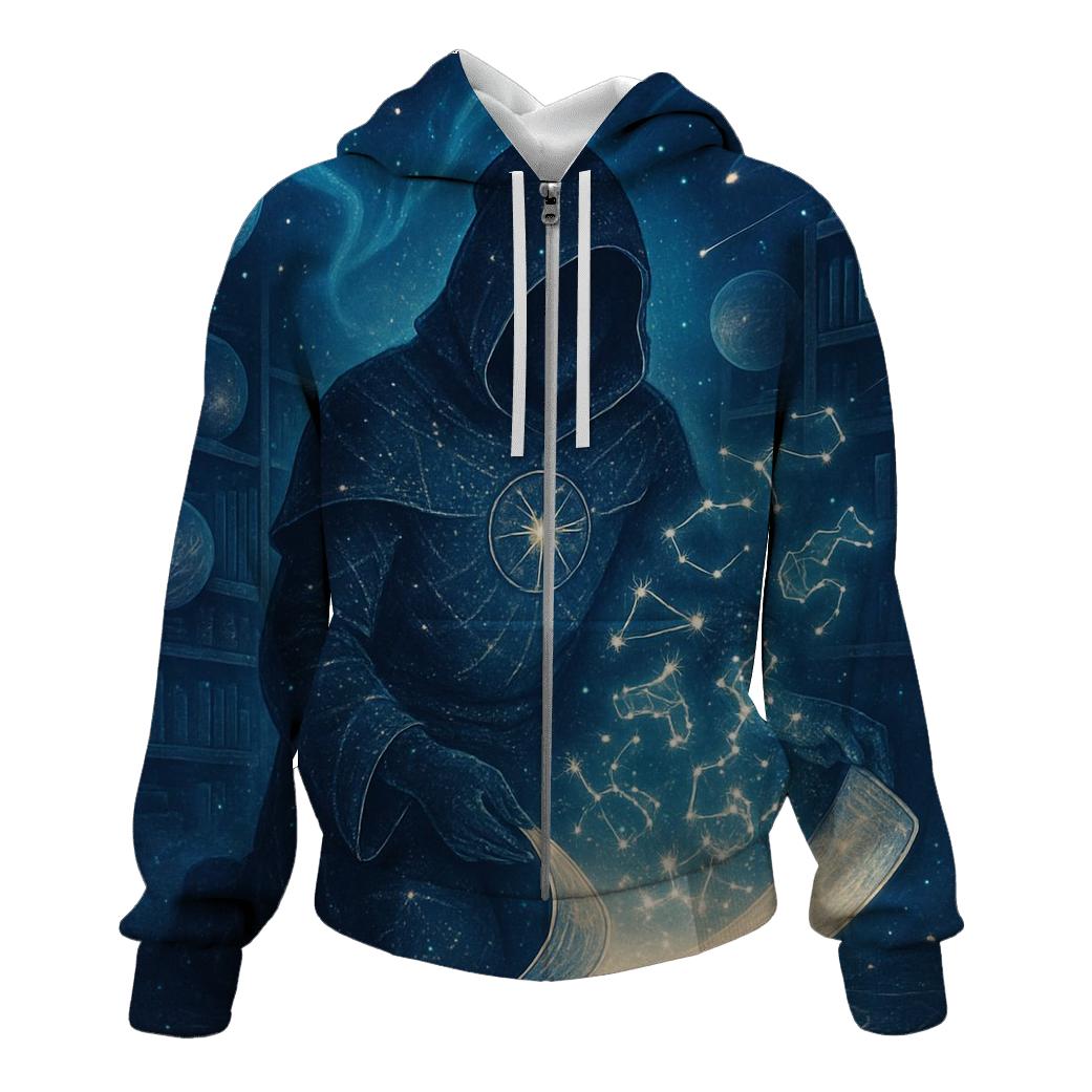 The Atlas Of Living Constellations printed hoodies
