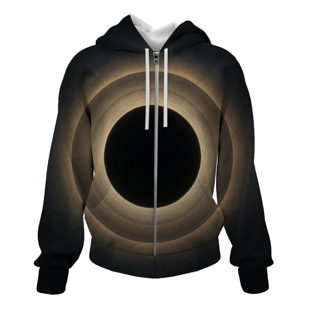Eclipse Corona With Dust Halo Scallops designer hoodies