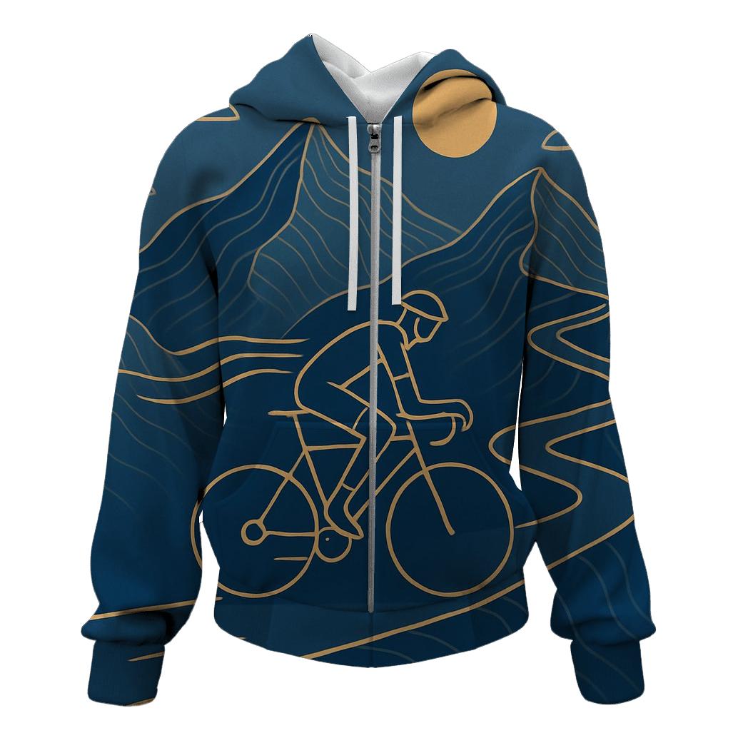 Mountain Linework Cycling Ascent hoodie styles