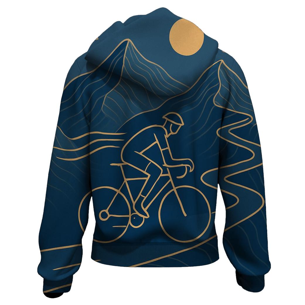 Mountain Linework Cycling Ascent hoodie styles